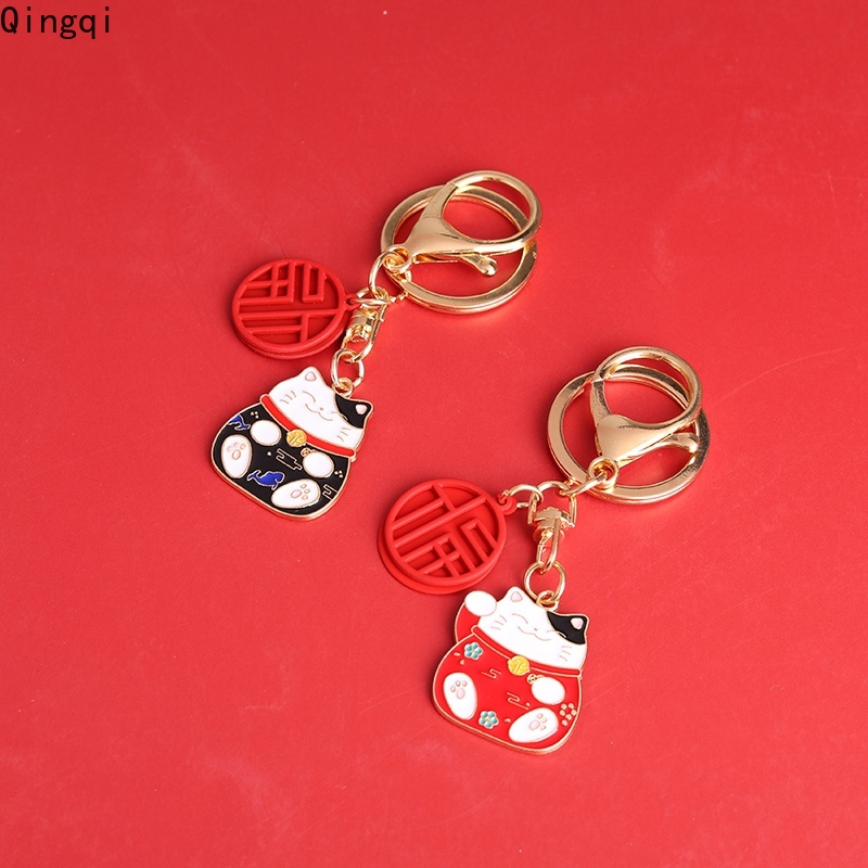 Móc khóa Miss Zoe hình chú mèo may mắn dễ thương