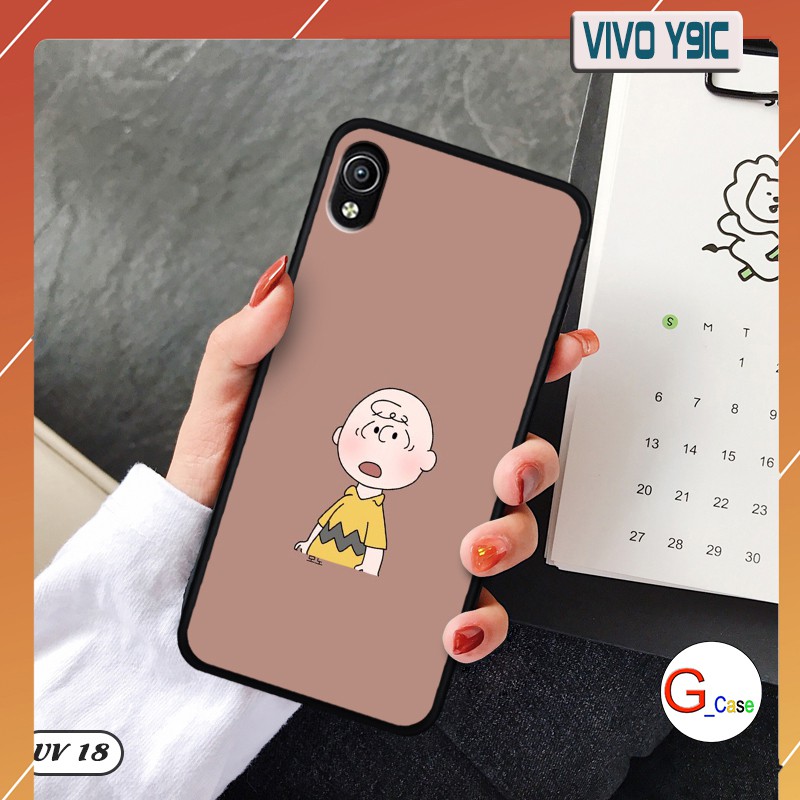 Ốp Vivo Y91C lưng nhám - ngộ nghĩnh