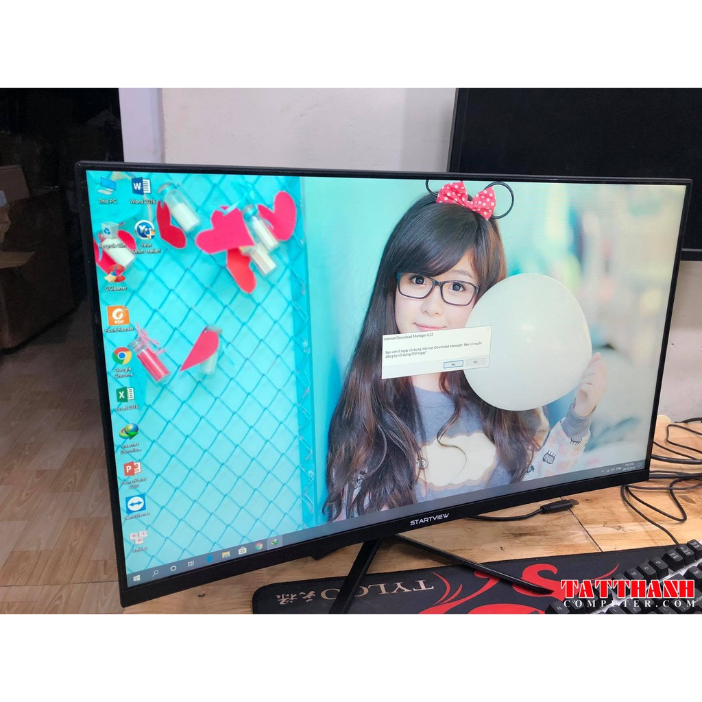 Màn hình gaming 24” Startview S24FHV75CV 75Hz Cong bảo hành 24 tháng | BigBuy360 - bigbuy360.vn