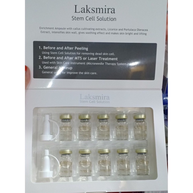 Tế bào gốc Laskmira a hộp 10 ống 5ml Hàn Quốc