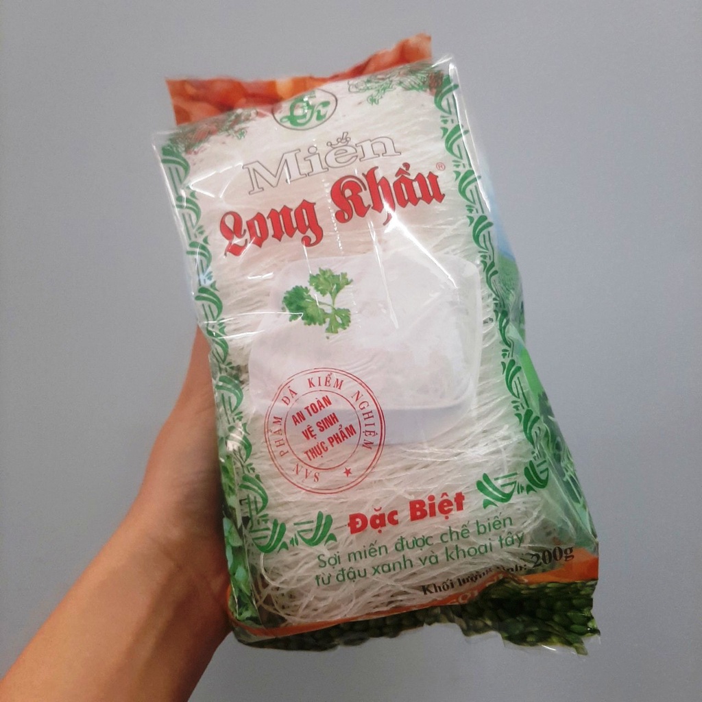 Miến đậu xanh khoai tây Long Khẩu 200g