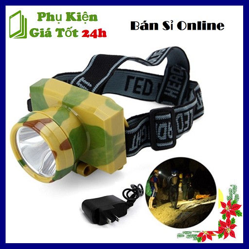 ♥️♥️Sỉ Online♥️♥️ Đèn Pin Đi Soi Ban Đêm Bóng Đèn Led Siêu Sáng - Đen Pin Đeo Đầu Sạc Điện DE-91