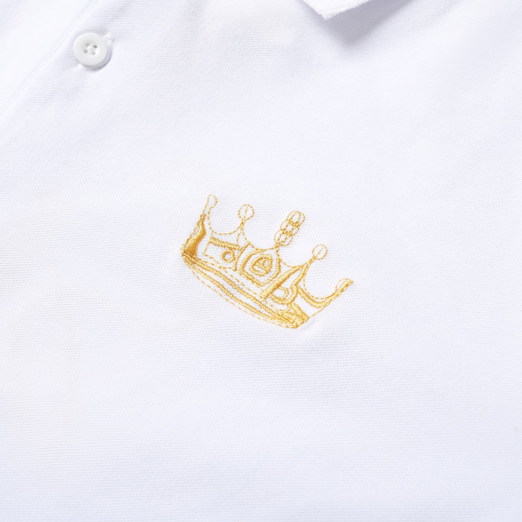Áo thun Polo Galvin cộc tay thêu vương miệng 2 mặt chất cotton cá sấu dư xịn PLGV52 - Leo Vatino | BigBuy360 - bigbuy360.vn
