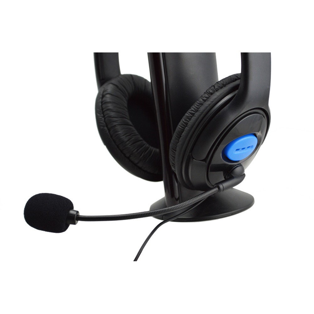 Tai nghe chơi game có dây với micrô cho điện thoại máy tính xách tay PS4 PC
