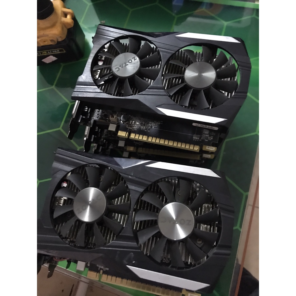 Card Màn Hình Zotac Gtx 1050ti 4gb 2 Fan - Hàng đã qua sử dụng