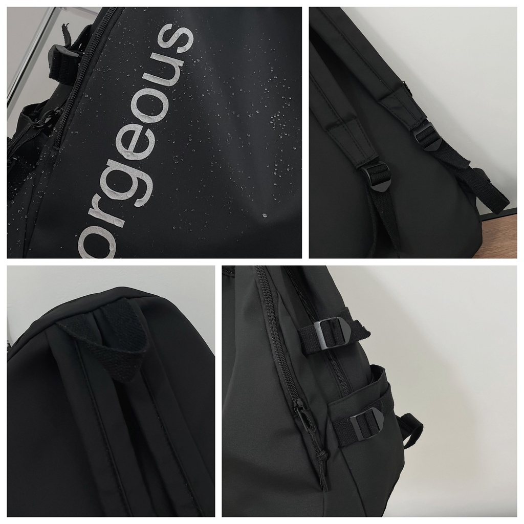 Balo thời trang nam nữ đi học thiết kế hiện đại, balo Ulzzang Hàn Quốc chống thấm nước