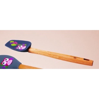 Spatula, phới trộn silicone cán gỗ