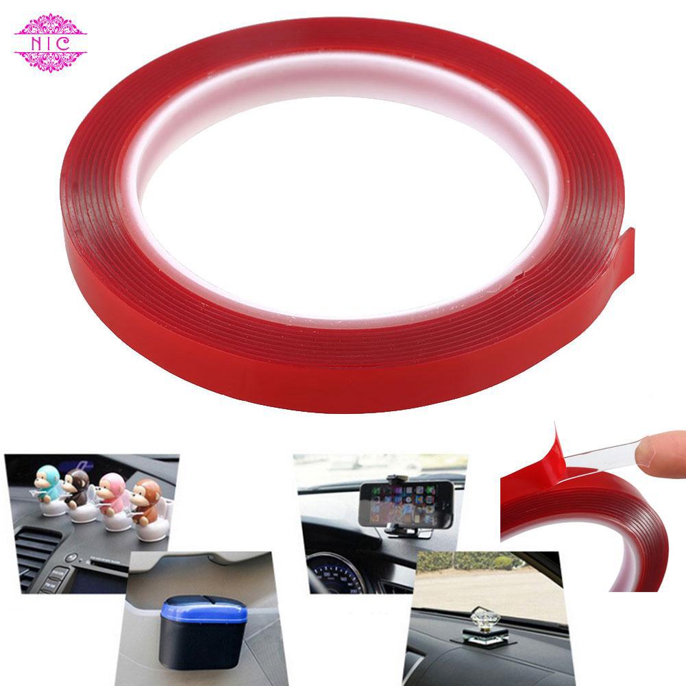 Cuộn băng acrylic màu đỏ 1x300CM dán xe ô tô đa năng
