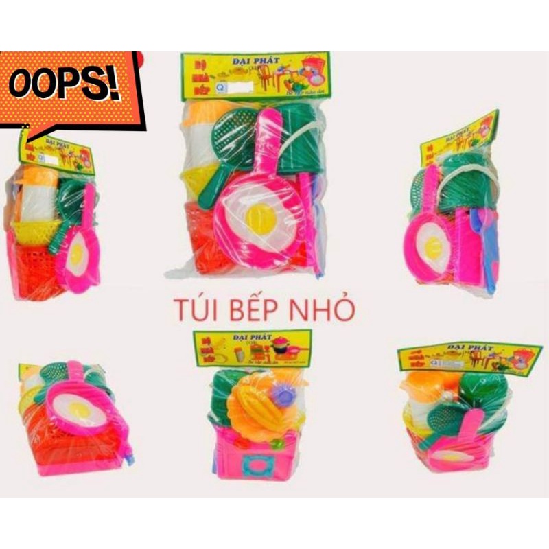 Bộ bếp nhỏ đồ chơi cho bé nấu ăn