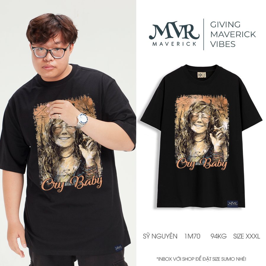 Áo thun nam nữ cổ tròn Cotton thoáng mát phong cách retro âm nhạc ca sĩ MVR KK3916