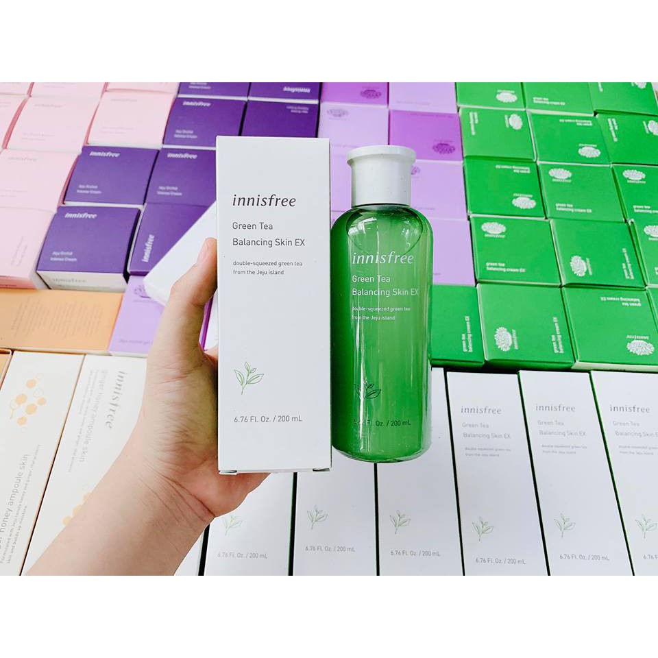 NƯỚC HOA HỒNG INNISFREE BALANCING SKIN EX 200ML (MẪU MỚI)