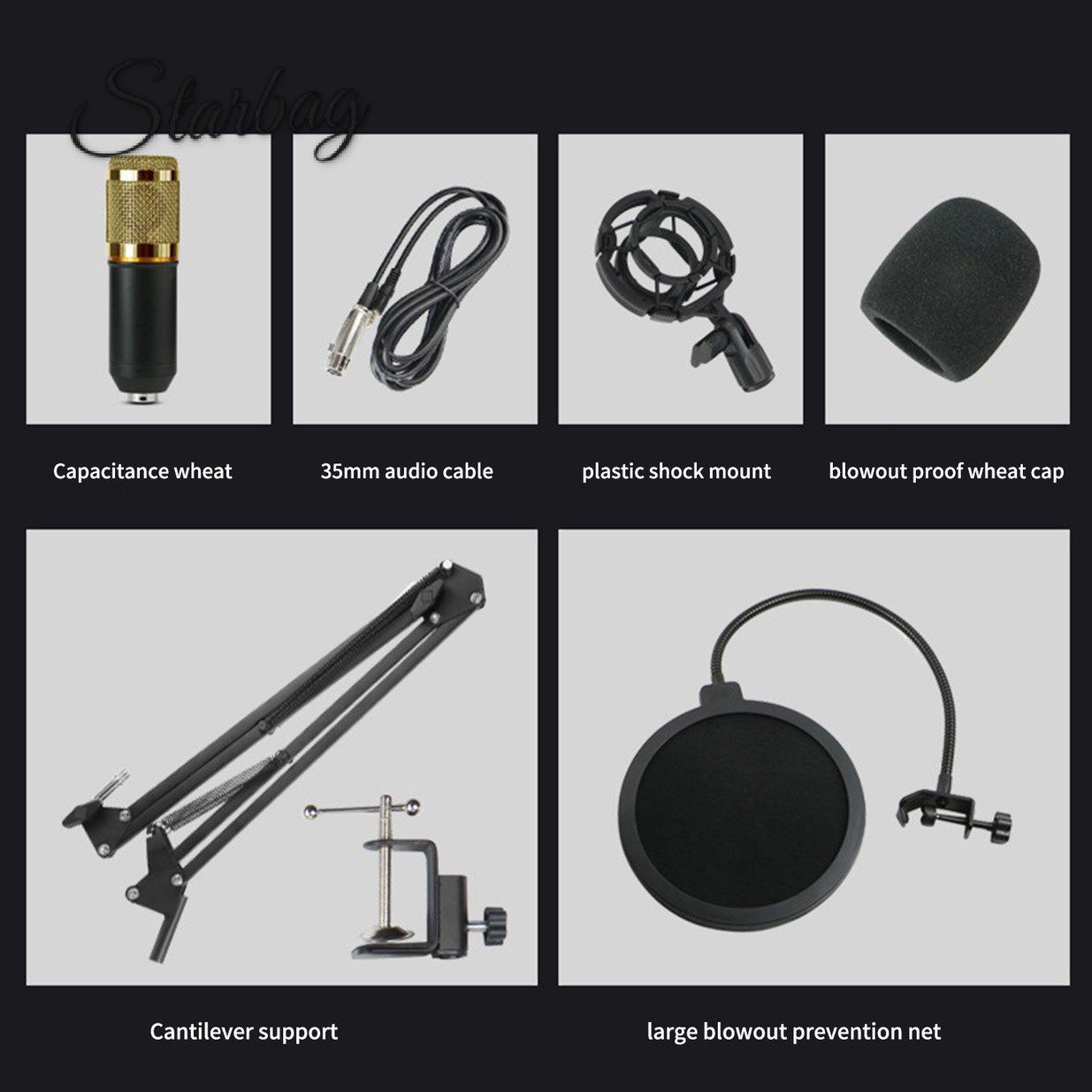 Bộ Micro Thu Âm Chuyên Nghiệp Bm-800 Nb35 | BigBuy360 - bigbuy360.vn