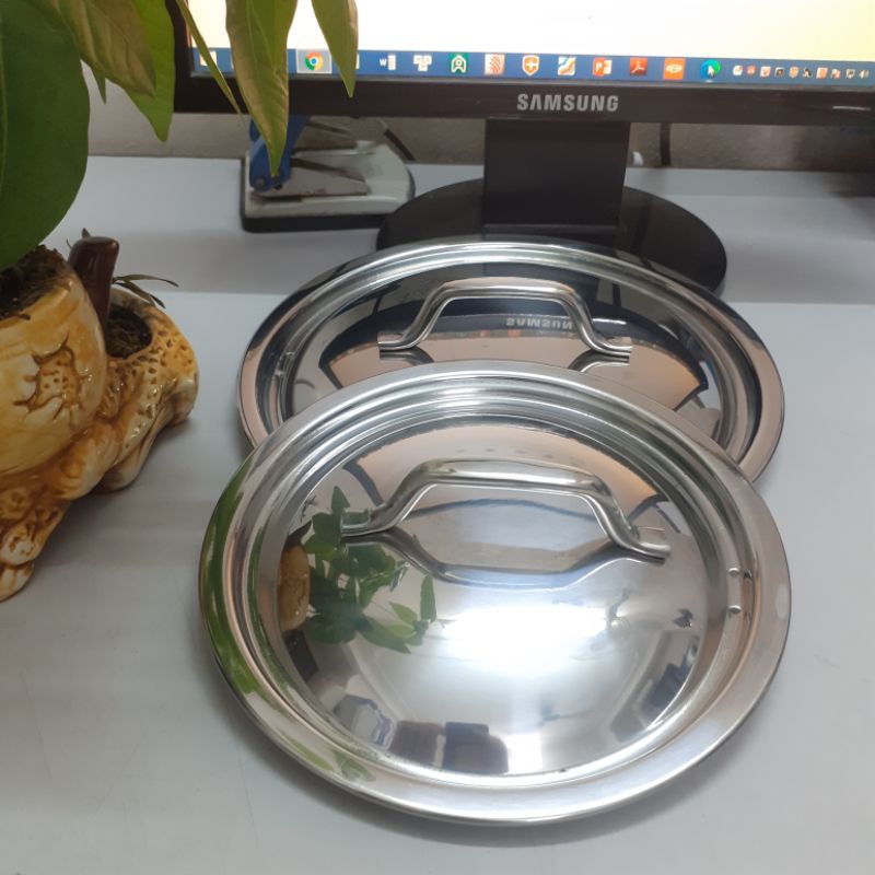 [Chính Hãng] Nắp vung nồi inox dùng cho nồi, chảo, quánh...size 14, 16, 18, 20, 24, 26, 28, 30, 32 cm VIETCOOK