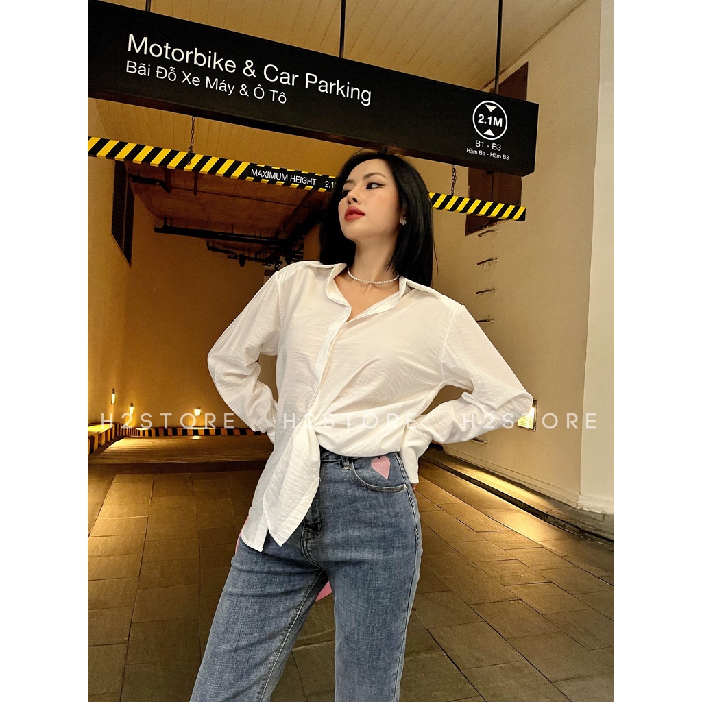 QUẦN JEAN DÀI LẬT LAI HÌNH TIM