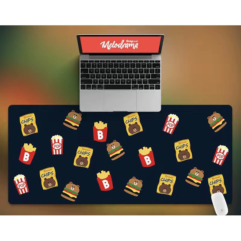 Miếng lót chuột chơi game họa tiết hoạt hình đáng yêu tiện lợi