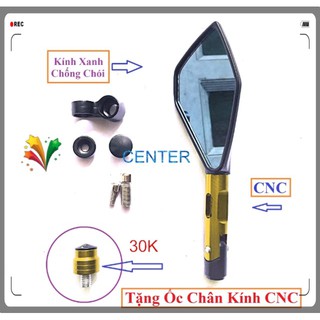 [ HÀNG LOẠI 1 ] Gương 5 cạnh cao cấp CNC bên Trái