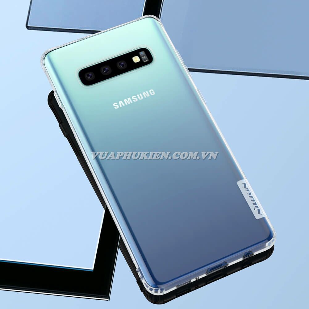 Ốp lưng hãng Nillkin Silicone dẻo trong suốt cho Samsung Galaxy S10 Plus, S10, S9 Plus, S9, S8 Plus, S8, J5 Pro, A7 2017