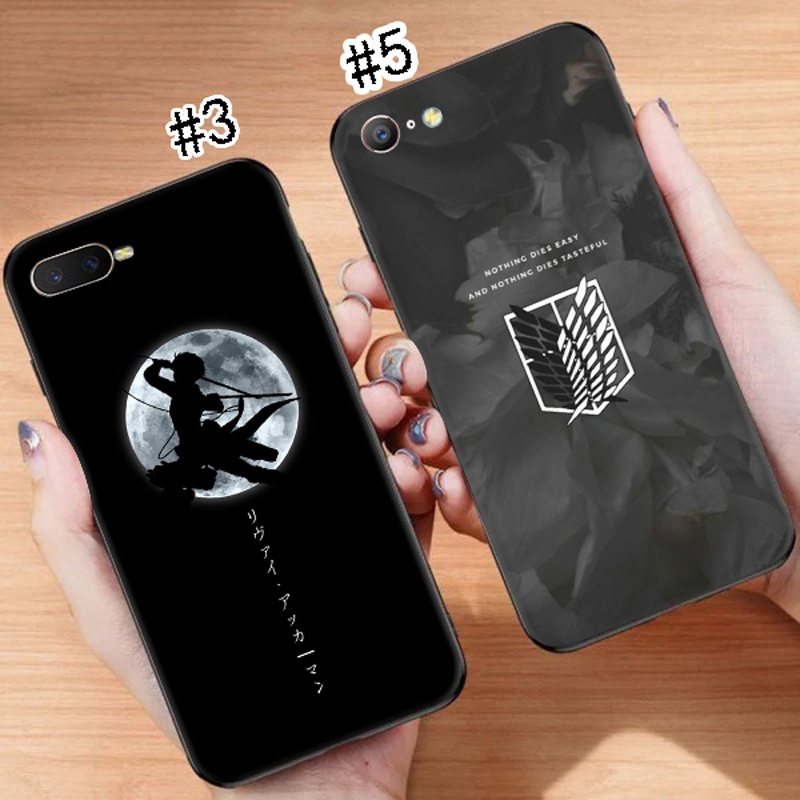 Ốp Điện Thoại Hình attack on titan Cho oppo a15s a3s a5s a37 a39 a57 a59 a77 a83 a5 2020 a7 a8 a9 2020 a31 f1s f3 neo 9
