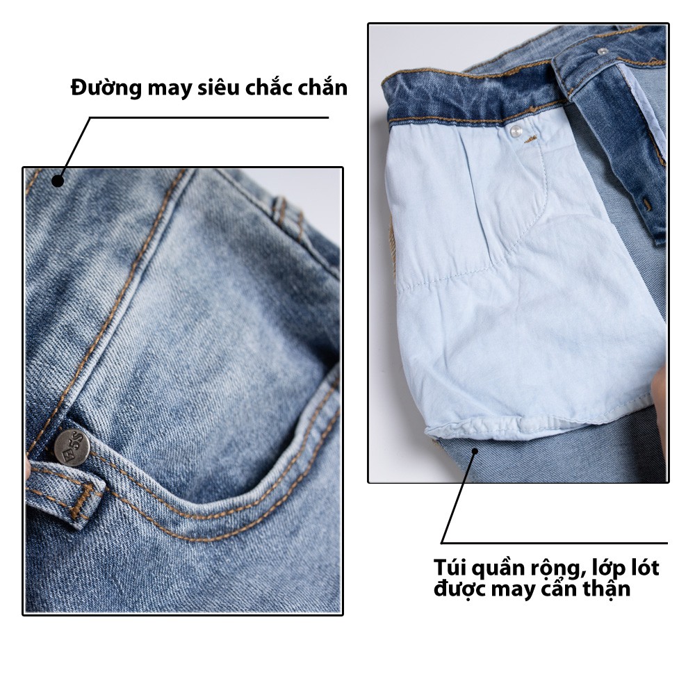 Quần Jean Nam 5S 3 Mẫu Cơ Bản, Phom Trẻ Trung, Ôm Vừa, Co Giãn Thoải Mái | BigBuy360 - bigbuy360.vn