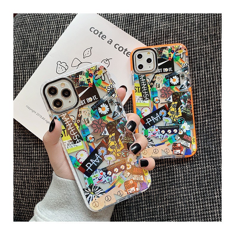 Ốp lưng iphone PM Artist Chất PM Cao Cấp Chống Trơn Trượt 6/6s/7plus/8/8plus/x/xs/xs max/11/11 promax DT02 Dino Case