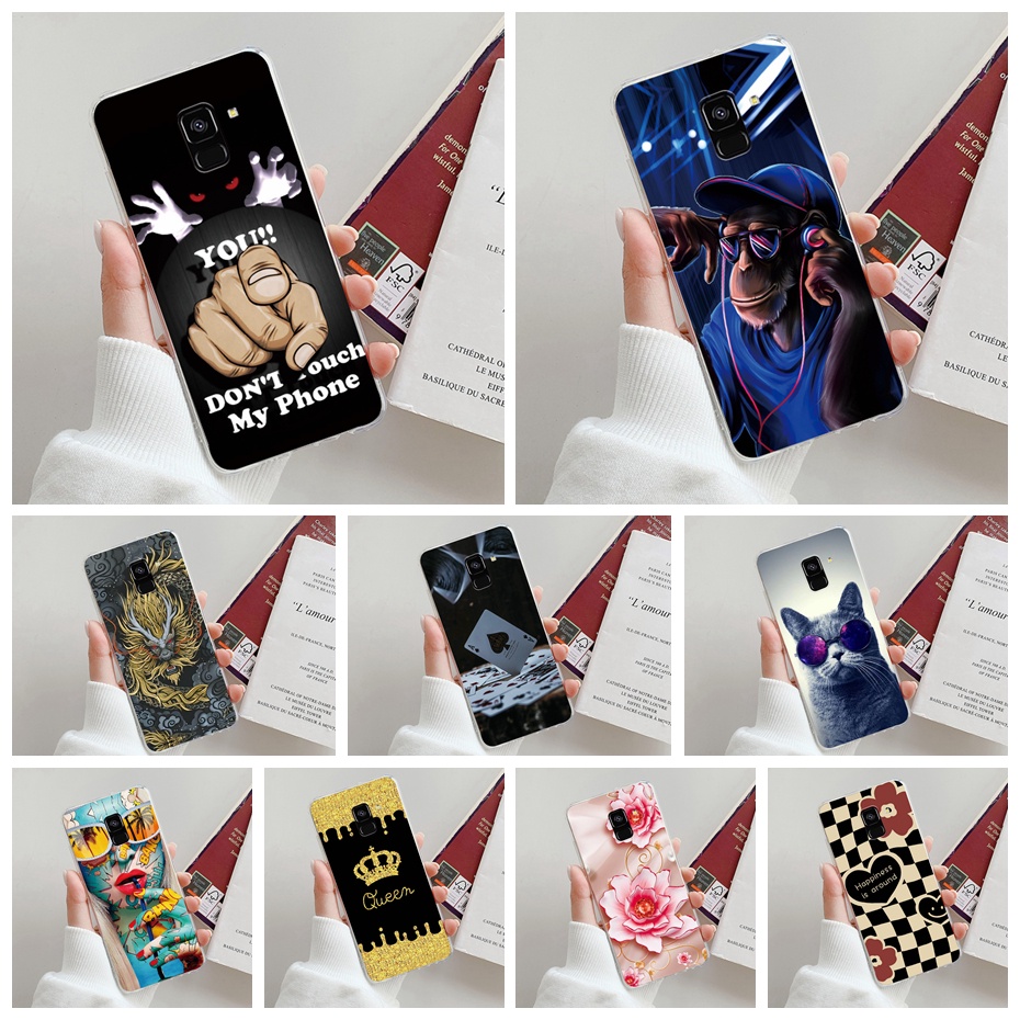 Ốp Điện Thoại TPU Mềm Trong Suốt Cho Samsung Galaxy A8 2018 A530/A8 Plus 2018 A730 Samsung A8 A 8 A8