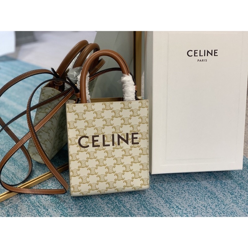 TÚI TOTE CEL.INE 3 MÀU FULL BOX