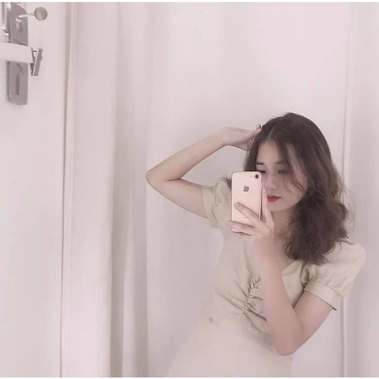 Đầm tay phồng basic Kidosince2011 sz M
