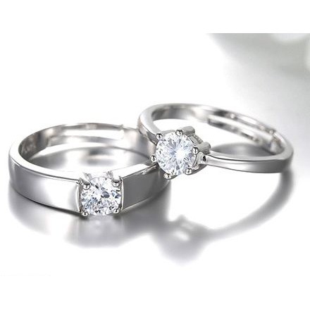 Nhẫn Cặp Nam, Nữ Phong Cách Hàn Quốc NC115