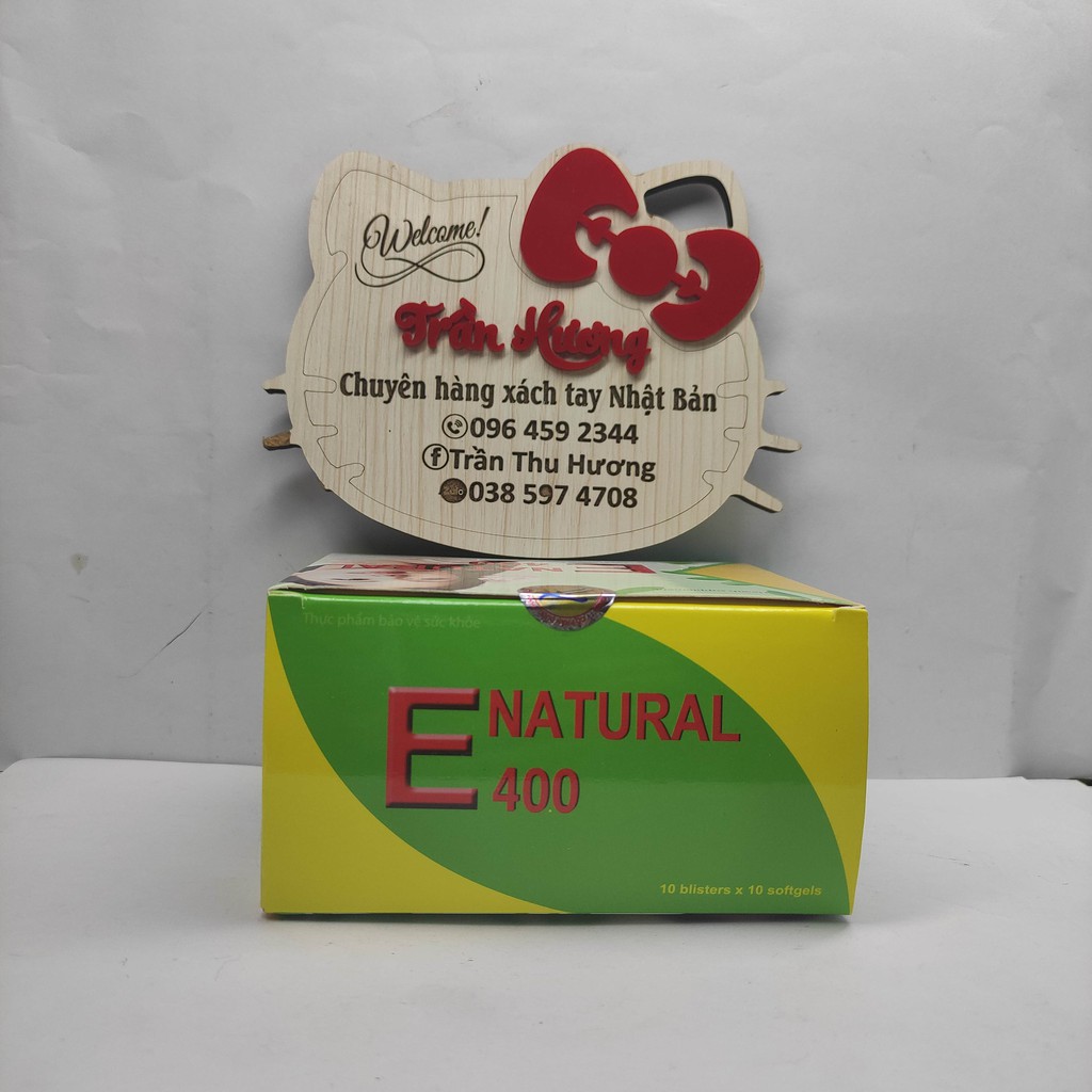 Viên uống E Natural 400 - Hộp 100 Viên