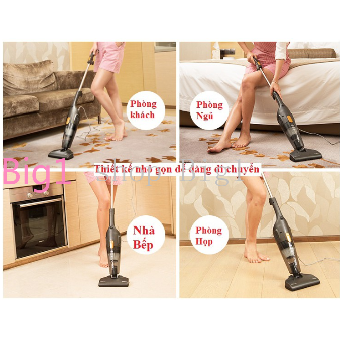 【Hàng Có Sẵn】Máy hút bụi cầm tay đa năng máy hút bụi gia đình Deerma #115C | BigBuy360 - bigbuy360.vn