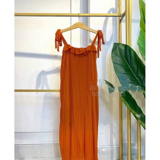 Đầm 2S xếp li cao cấp