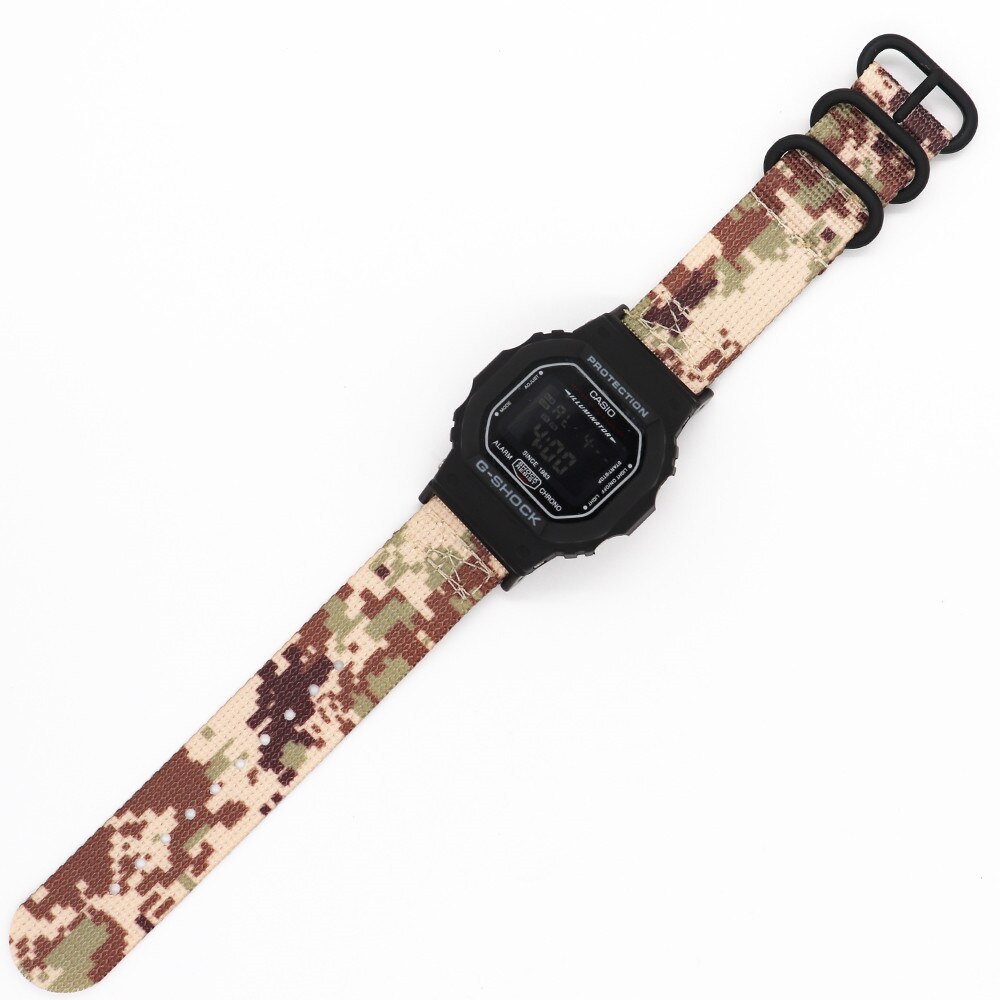 Dây Đeo Nylon Họa Tiết Rằn Ri Cho Đồng Hồ Casio G-Shock Ga-100 Ga-110 Ga-120 Ga-150 Ga-200 Ga-300 Ga-400 Ga-700