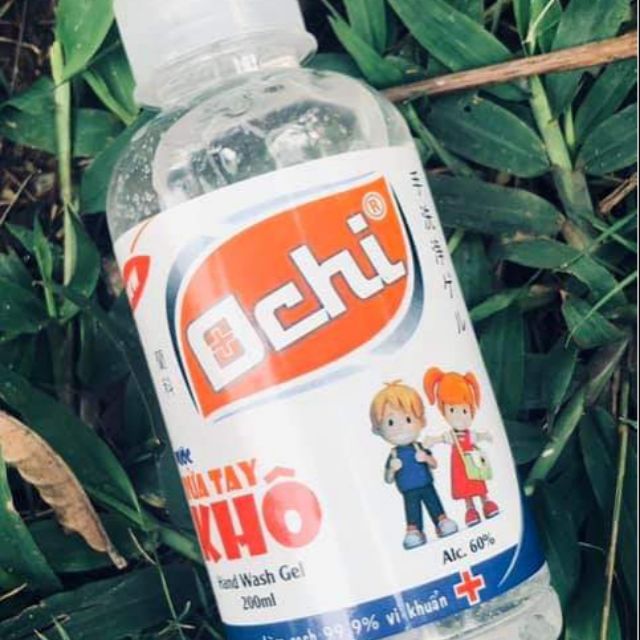 Nước rửa tay khô ochi loại 200ml của Công ty CP Hoa Lan