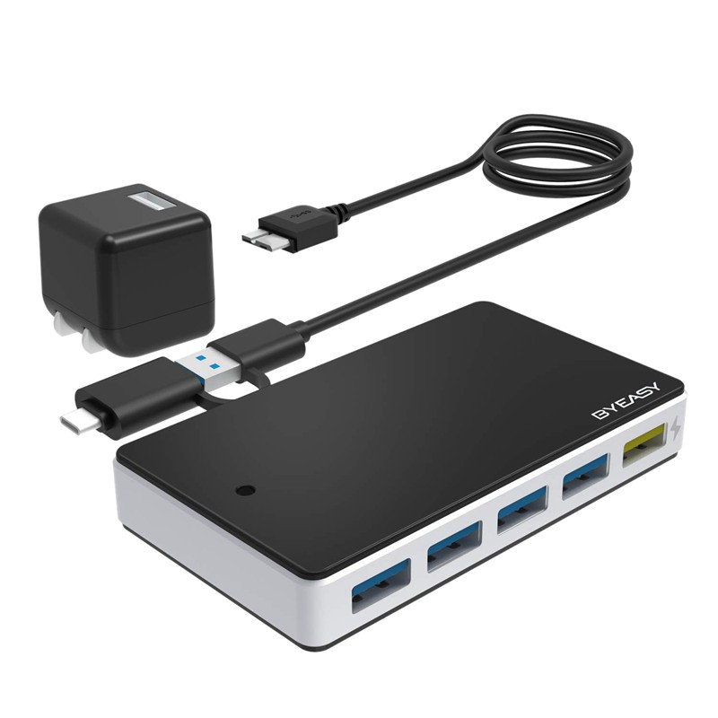 Bộ Chia 7 Cổng Usb 3.0 Byeasy Uh-74 | BigBuy360 - bigbuy360.vn