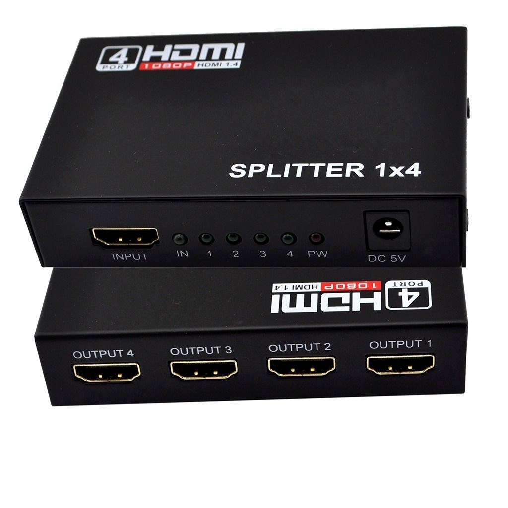 Bộ Chia Hdmi 1 Ra 4 Mạch Ngắn