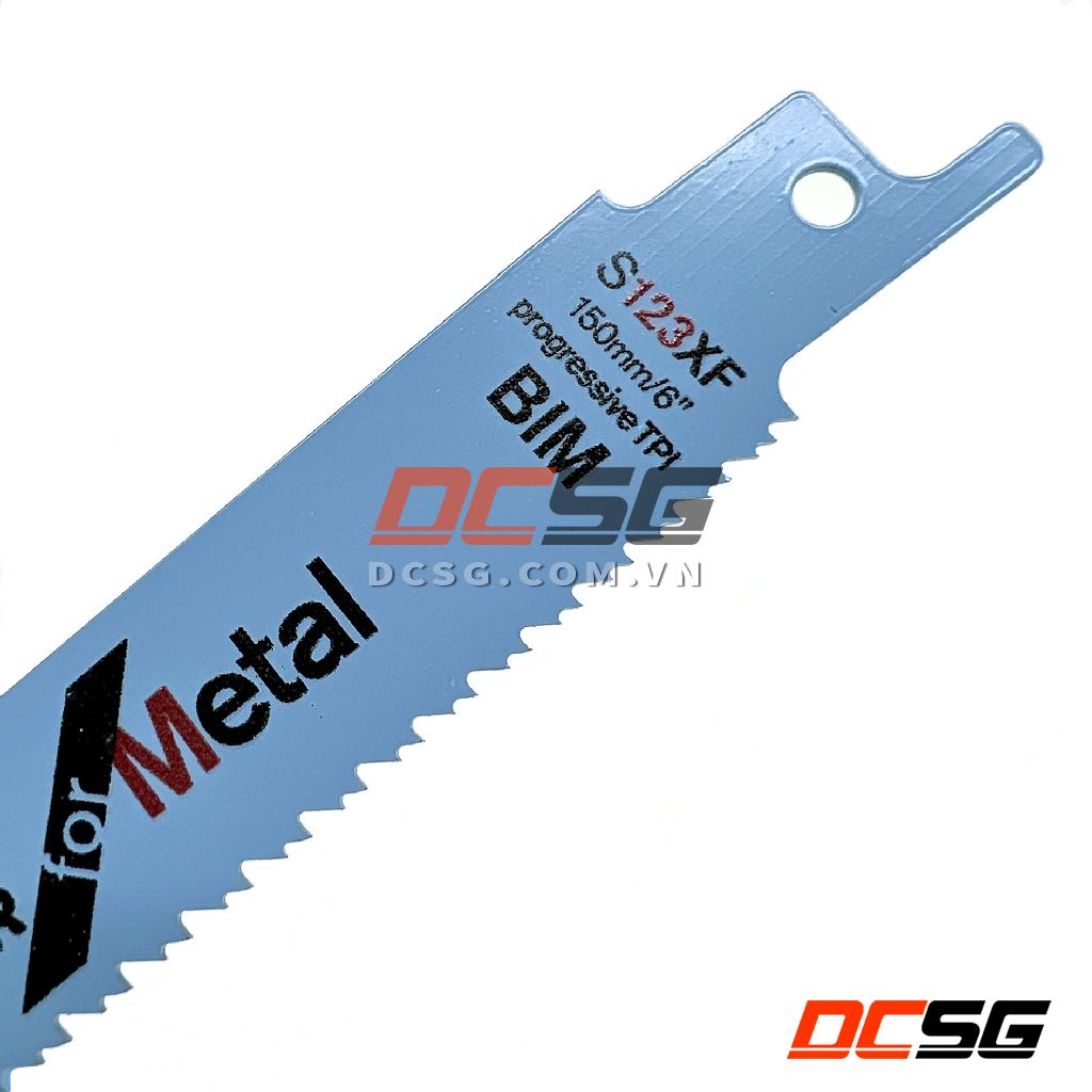Lưỡi cưa kiếm cắt nhanh kim loại 150x19x0.9 S123XF Bosch 2608654402 | DCSG