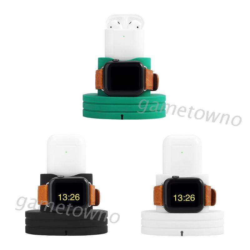 Đế Sạc 2 Trong 1 Cho Airpods Apple-watch I-watch Giá Đỡ