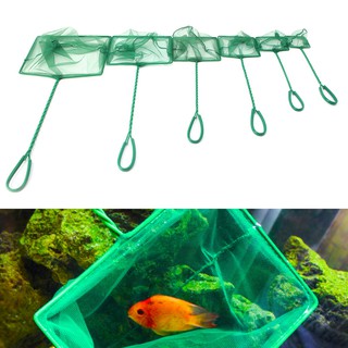 Vợt vớt cá hình vuông 3"-10" 6 kích thước dành cho hồ thủy sinh