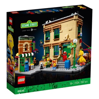 [Đảm bảo hàng chính hãng] Lego (LEGO Sesame Street 21324 Khối xây dựng đồ chơi giáo dục cho bé trai và bé gái)