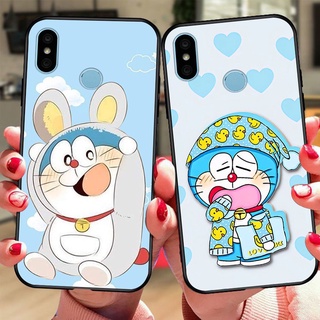 Ốp lưng điện thoại Xiaomi mi 6 pro / mi a2 lite doraemon tinh nghich dễ thương
