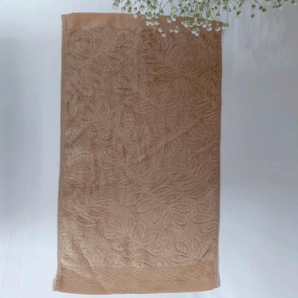 Khăn Sợi Tre - Khăn Mặt Sợi Sơ Tre Tự Nhiên - Towel Made of Bamboo Fiber