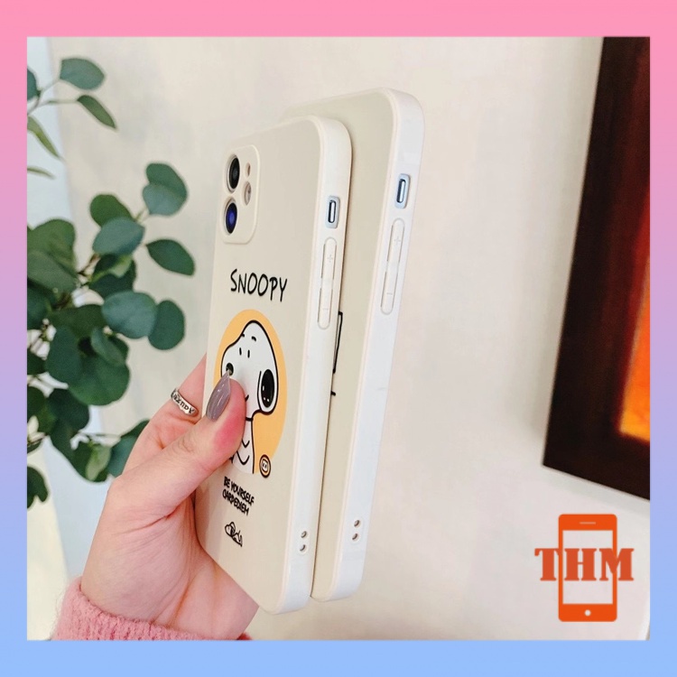 Ốp Điện Thoại Hình snoopy Cho iphone 6/6S/6splus/se/7/7plus/8/8plus/X/xs/xsmax/11/12/13/Pro/Pro Max-923