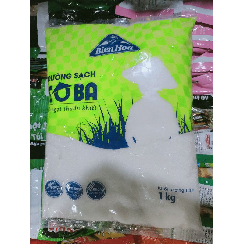 Đường sạch Cô Ba 1kg công ty Biên Hoà