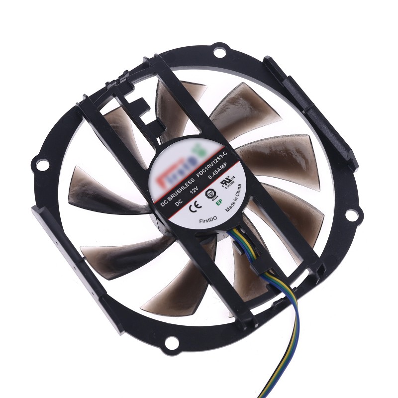 chin 2pcs 95mm 4gb GPU Cooler Cooling Fan for Yeston RX480 570 580 Graphics Card Fan