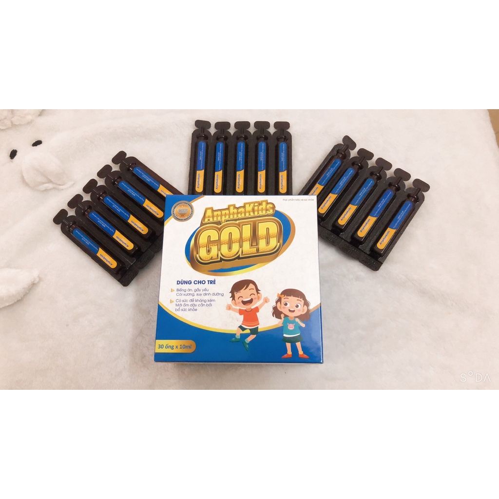 Tăng cường sức đề kháng giúp trẻ ăn ngon Anphakids Gold - Viện hàn lâm KH và CN Việt Nam