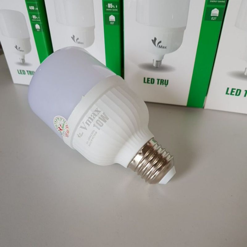 Bóng đèn led trụ siêu sáng tiết kiệm điện 5w 10w 15w 20w 30w 40w 50w chính hãng Vmax