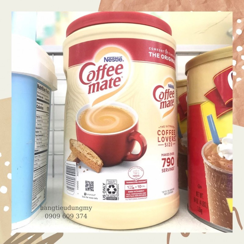 Hộp Cafe mate 1,5 kg