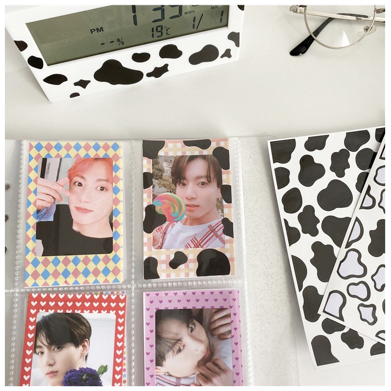 Sticker Dán Trang Trí Hình Đốm Bò Sữa Milk Cow