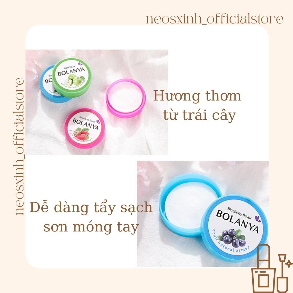 Hộp Bông Tẩy Móng Tay Bolanya 20 Miếng Tiện Lợi - Neosxinh Nails