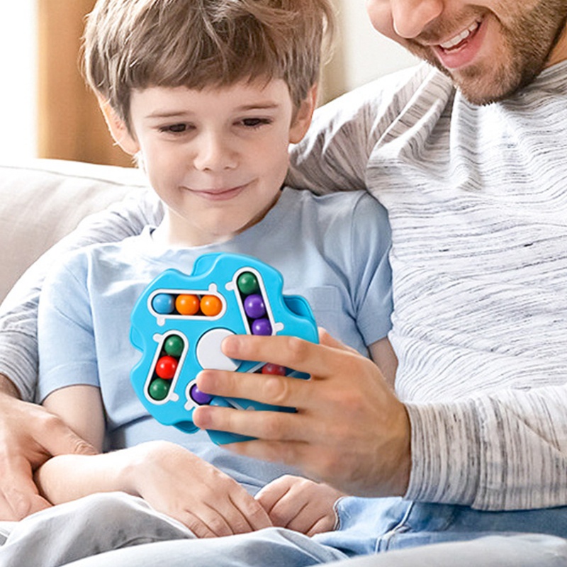 1 Đồ Chơi Xếp Hình Hạt Đậu Ma Thuật 3D Phát Triển Trí Não Cho Trẻ Toddl